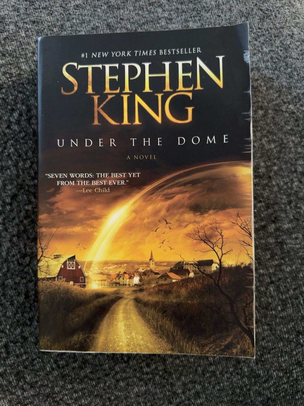 Stephen King Under the Dome Paperback Novel Thriller Horror Bestseller Book